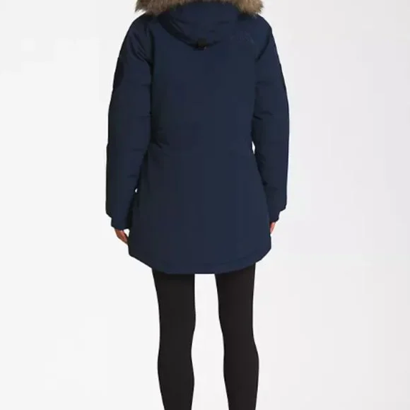 Northface Womens Expedition MucMurdo Parka Size Large Summit Navy NWT - Picture 6 of 16